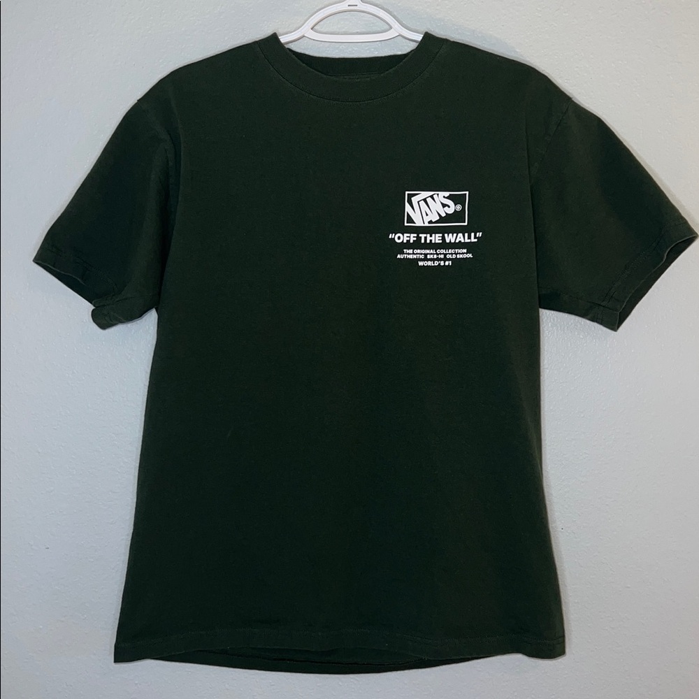 Vans Men's Forest Green Short Sleeve Tee 🏁